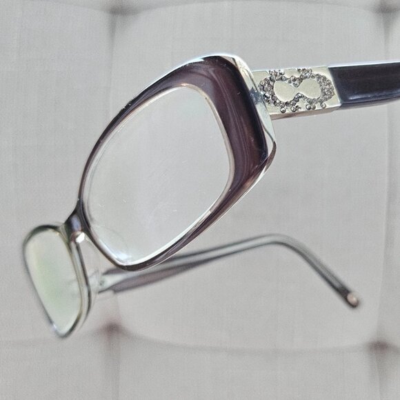 Coach Women Eyeglasses Frame Brown Gold Tone Logo Eye Wear Glasses 51[]16 135 - Picture 1 of 11